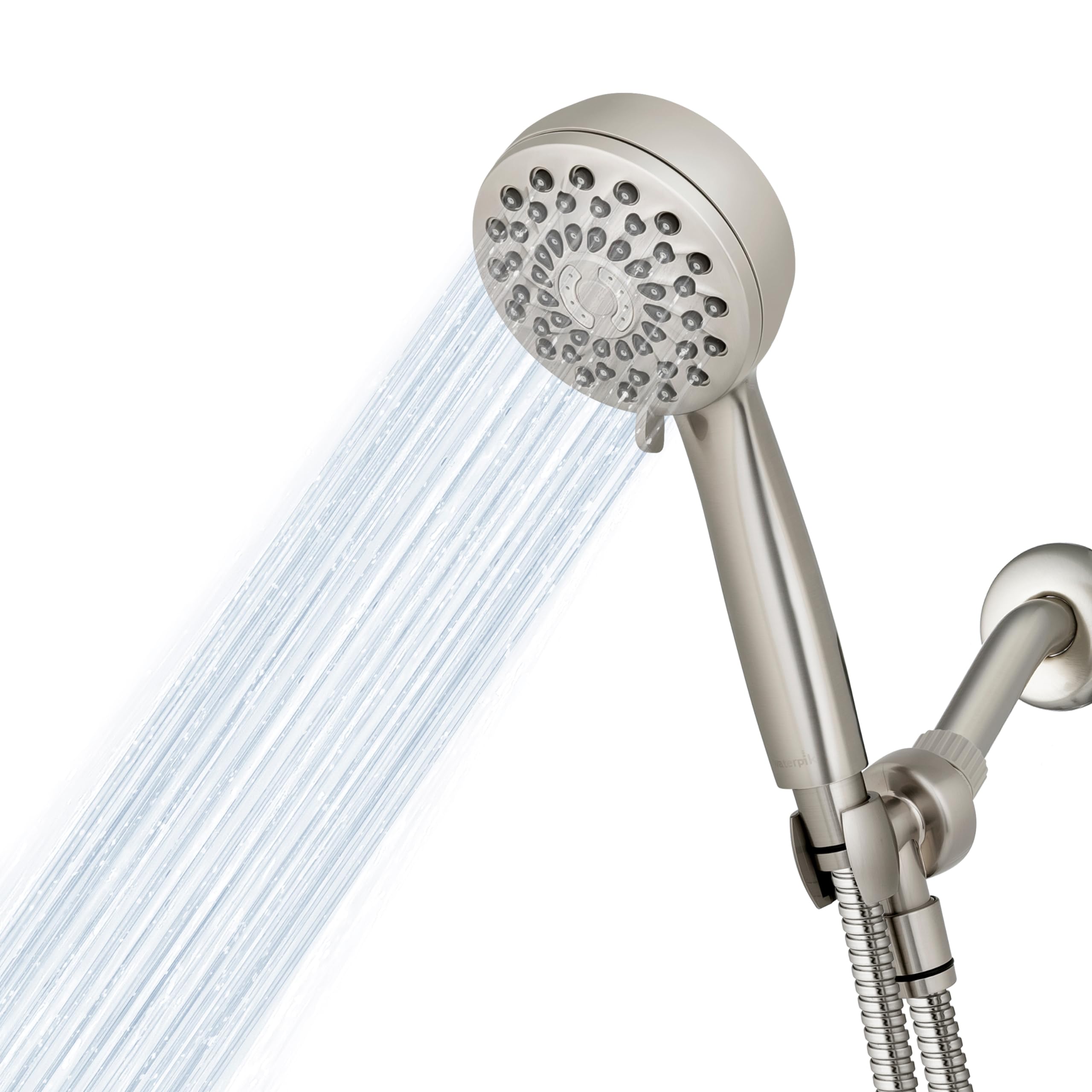 Waterpik High Pressure Hand Held Shower Head With Hose, PowerPulse